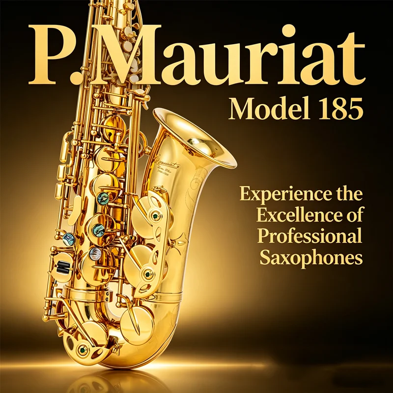 P.Mauriat 185 Arrival Alto Eb Tune Saxophone Brass Musical Instrument Gold Lacquer Sax With Case Mouthpiece
P.Mauriat 185 Arrival Alto Eb Tune Saxophone Brass Musical Instrument Gold Lacquer Sax With Case Mouthpiece