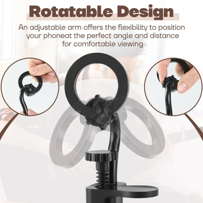 K0EF Universal Guitar Phone Mount With Secure Attachment And Soft Pad
K0EF Universal Guitar Phone Mount With Secure Attachment And Soft Pad