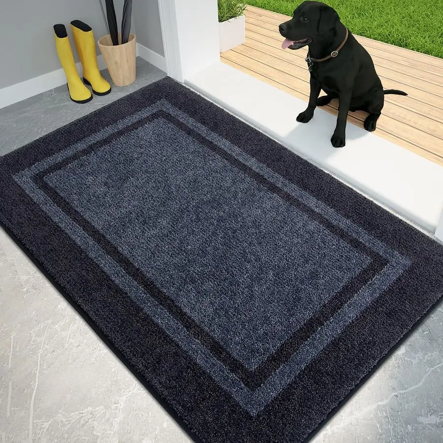 Dirt Trapping Door Mat 32 x 48, NonSlip Skid Machine Washable Entryway Rug, Shoes Scraper, Area Rug, Super Absorbent Welcome Mat
Dirt Trapping Door Mat 32 x 48, NonSlip Skid Machine Washable Entryway Rug, Shoes Scraper, Area Rug, Super Absorbent Welcome Mat