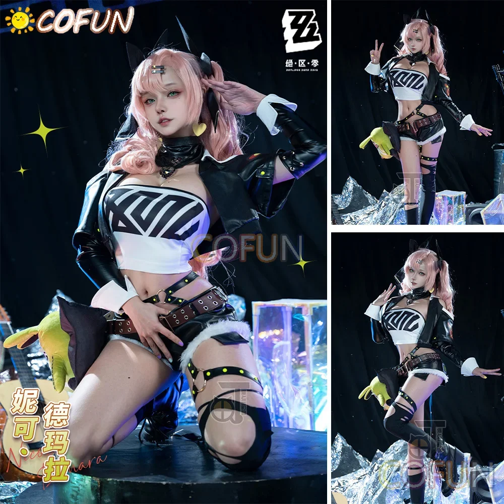 COFUN Game Zenless Zone Zero Nicole Demara Sexy Full Set Cosplay Costume Halloween Outfits Women Anime Clothing Wig
COFUN Game Zenless Zone Zero Nicole Demara Sexy Full Set Cosplay Costume Halloween Outfits Women Anime Clothing Wig