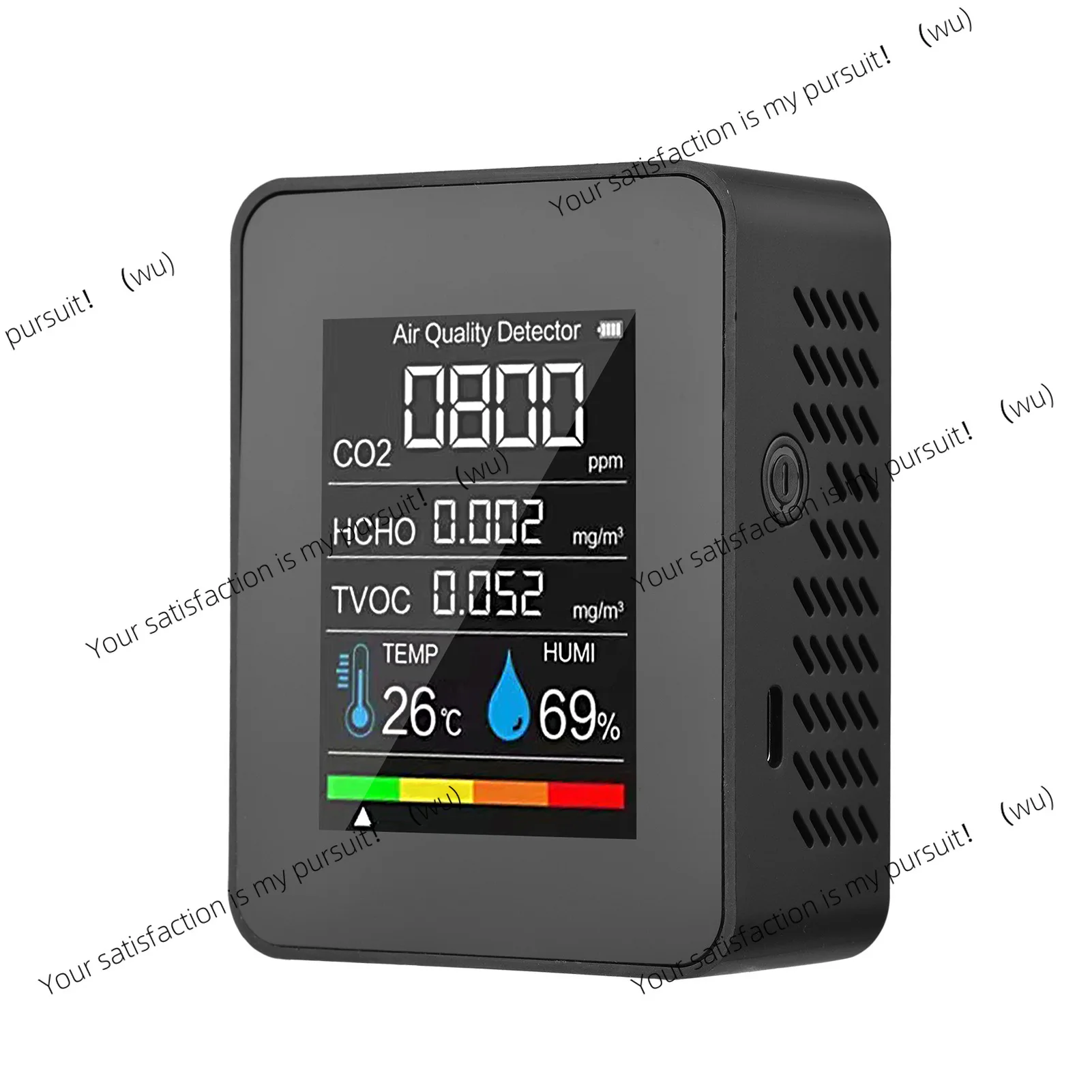 Carbon dioxide detector CO2 detector Three-in-one carbon dioxide concentration Temperature and humidity detection
Carbon dioxide detector CO2 detector Three-in-one carbon dioxide concentration Temperature and humidity detection