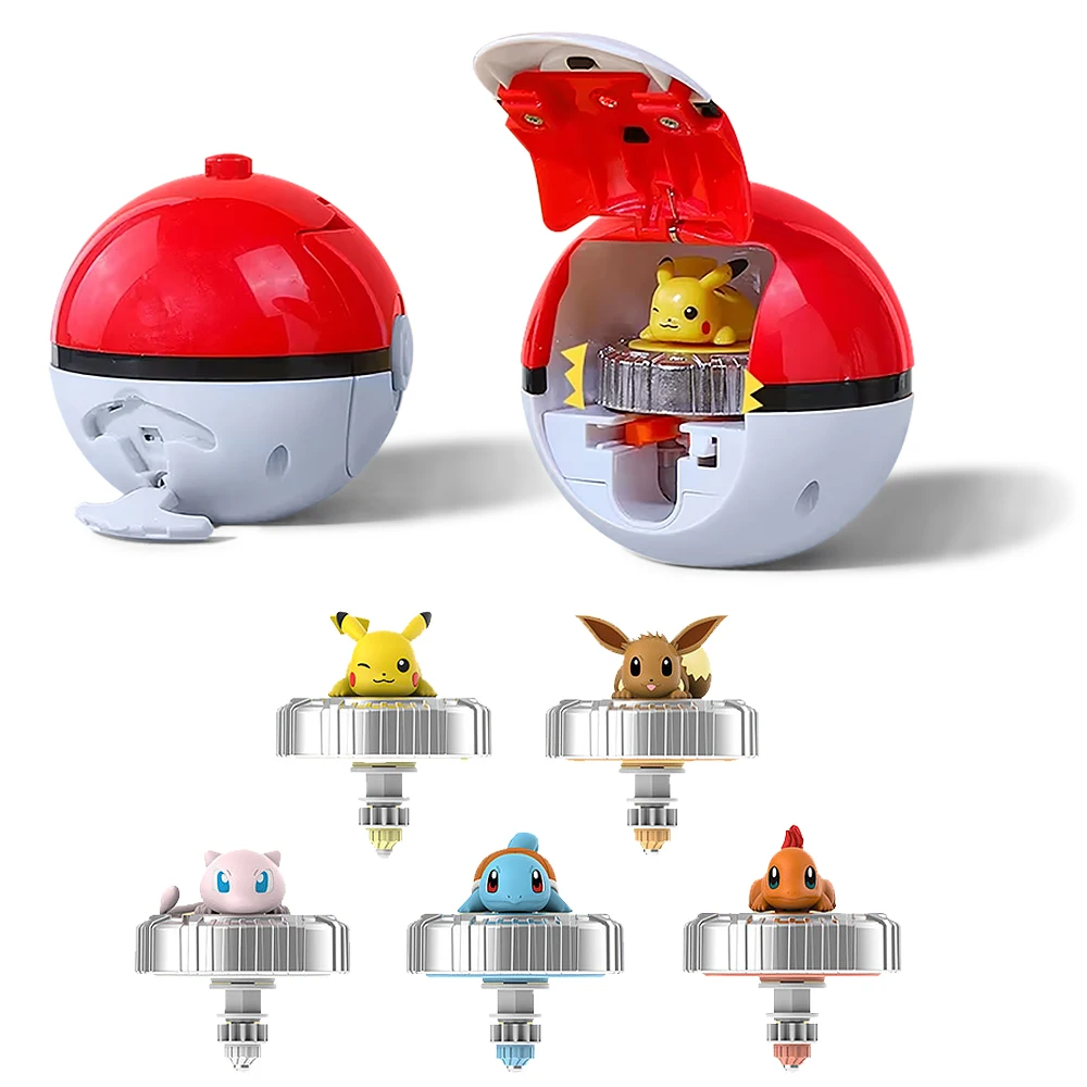 Pokemon Ball Battle Gyro Toys Pikachu Charmander Mewtwo Pocket Monster Anime Figure Model Spinning Top Children's Gift
Pokemon Ball Battle Gyro Toys Pikachu Charmander Mewtwo Pocket Monster Anime Figure Model Spinning Top Children's Gift