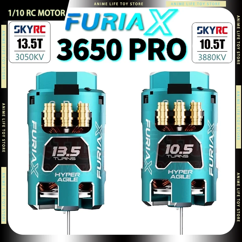 In Stock SKYRC FuriaX Hyper Agile 3650 Pro For 1/10 RC Car Drift Sensored Brushless Motor With Cooling Fan 10.5T 13.5T 1-3S Lipo
In Stock SKYRC FuriaX Hyper Agile 3650 Pro For 1/10 RC Car Drift Sensored Brushless Motor With Cooling Fan 10.5T 13.5T 1-3S Lipo