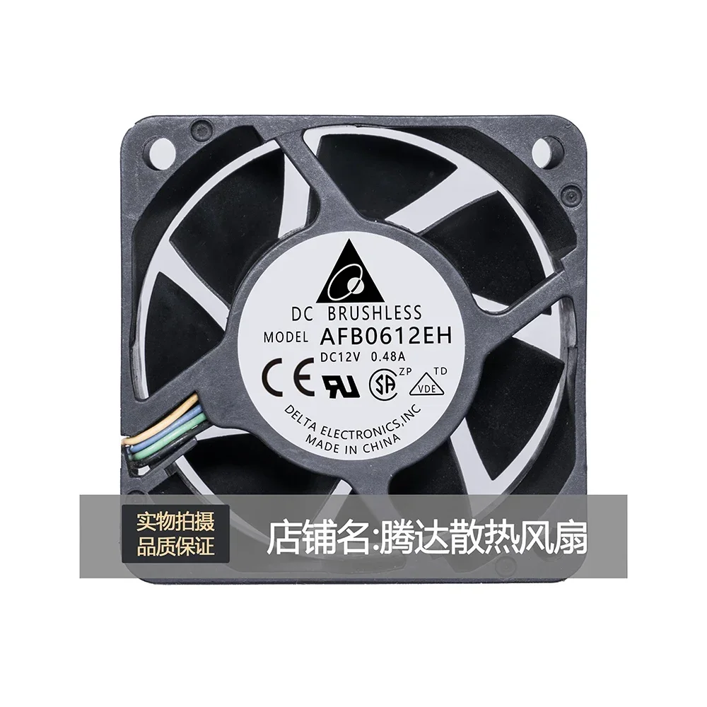 For Delta AFB0612EH-6Z22 6CM 0.48A 6025 PWM adjustable speed double ball fan 60X60X25mm cooling fan cooler
For Delta AFB0612EH-6Z22 6CM 0.48A 6025 PWM adjustable speed double ball fan 60X60X25mm cooling fan cooler