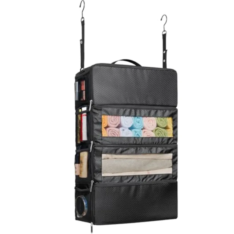 Suitcase Organizer Travel Luggage Organizer Hanging Shelves Packing Cube Closet/Collapsible Portable Travel Organizer for Carry
Suitcase Organizer Travel Luggage Organizer Hanging Shelves Packing Cube Closet/Collapsible Portable Travel Organizer for Carry