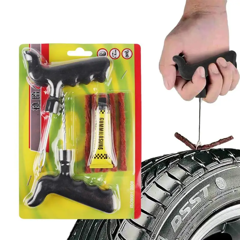 Tire Repair Kit Car Tire Repair Rubber Strip Set Emergency Quick Repair Tool Motorcycle Electric Vehicle Vacuum Tire Repair
Tire Repair Kit Car Tire Repair Rubber Strip Set Emergency Quick Repair Tool Motorcycle Electric Vehicle Vacuum Tire Repair