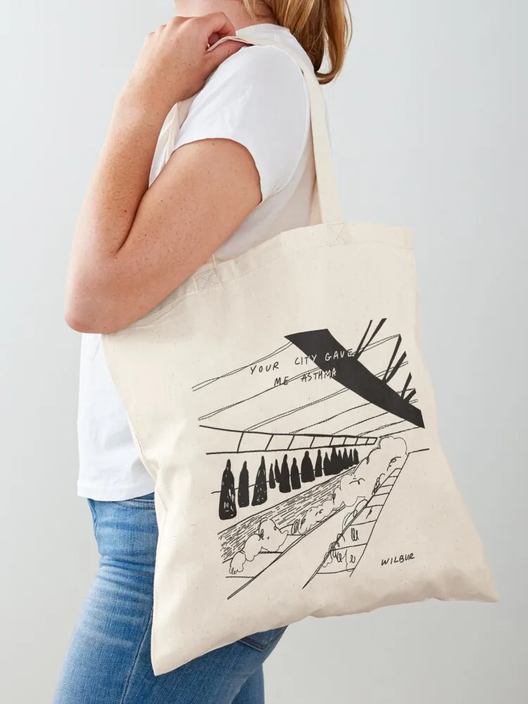 your city gave me asthma - wilbur soot Tote Bag hand bag ladies Women's handbag Women's shopper
your city gave me asthma - wilbur soot Tote Bag hand bag ladies Women's handbag Women's shopper