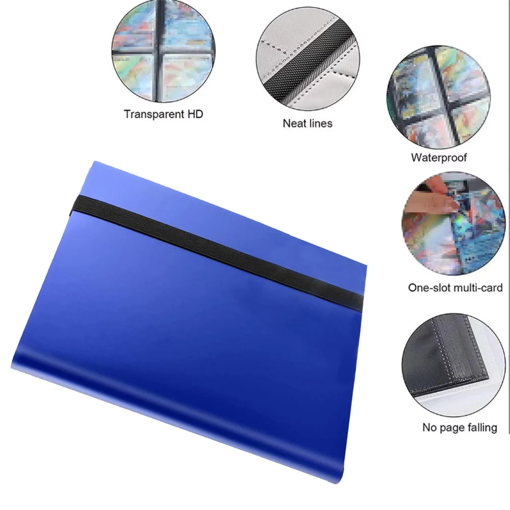 Portable Game Card Collective Book Baseball Cards Storage Album Accessory Binder Album Large-capacity Card Binder Notebook
Portable Game Card Collective Book Baseball Cards Storage Album Accessory Binder Album Large-capacity Card Binder Notebook