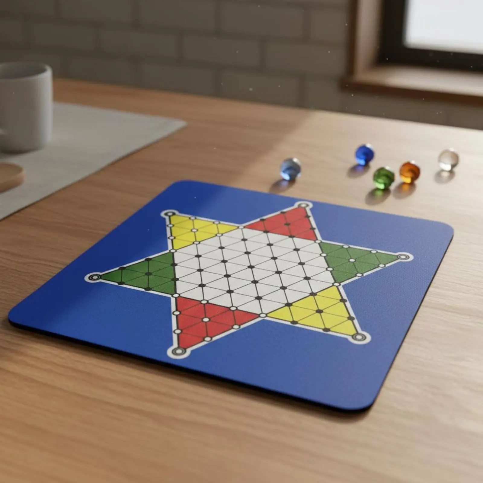 Chinese Checkers Set Multiplayer Chinese Checkers Game Set Easy to Learn Non-Slip Base for Children, Travel
Chinese Checkers Set Multiplayer Chinese Checkers Game Set Easy to Learn Non-Slip Base for Children, Travel