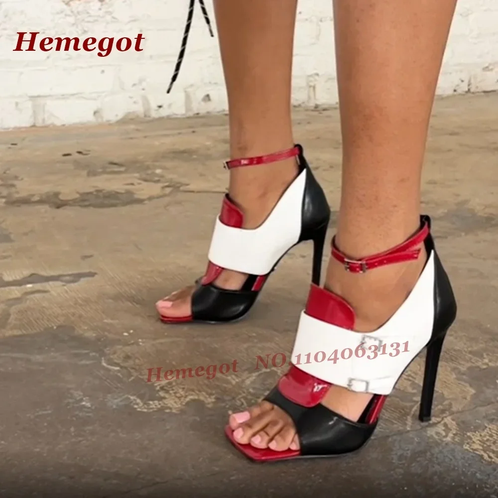 Разноцветные сандалии с пряжками, женские сандалии на шпильке с открытым носком, летние пикантные туфли на высоком каблуке с ремешком на щиколотке
Разноцветные сандалии с пряжками, женские сандалии на шпильке с открытым носком, летние пикантные туфли на высоком каблуке с ремешком на щиколотке