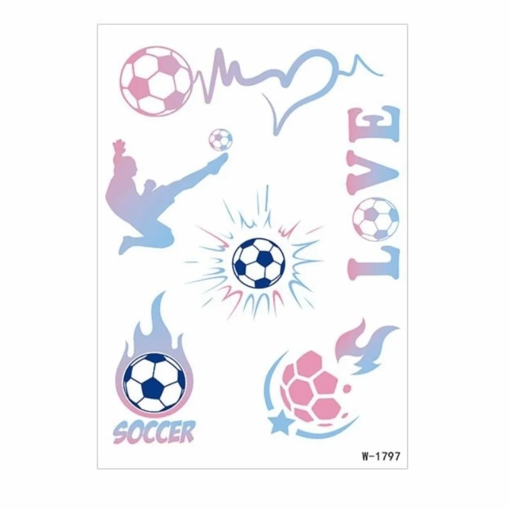 Sports Event Match Football Tattoo Stickers Featuring Fun Cartoon Ball Y2k Spicy Girl Soccer Body Art Sticker Removable
Sports Event Match Football Tattoo Stickers Featuring Fun Cartoon Ball Y2k Spicy Girl Soccer Body Art Sticker Removable