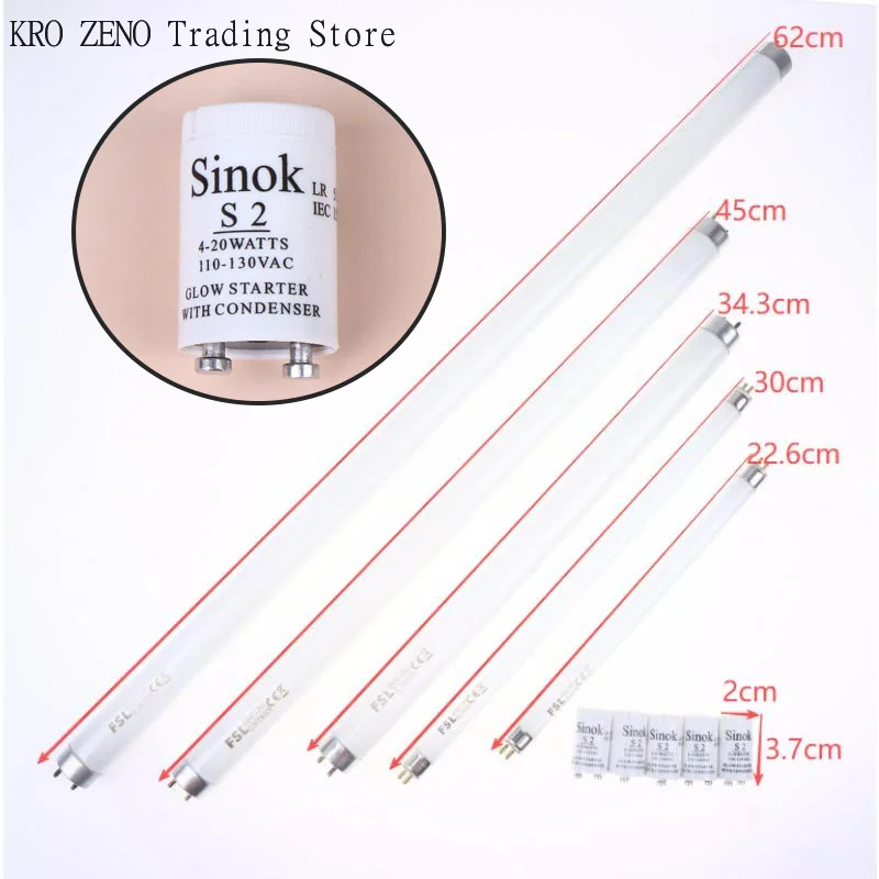 1/2/5Pcs FS-2 Starter For AC110V Fluorescent Tube Fuse Starter 6-20W Mosquito-attracting Lamp Tube Accessories✨
1/2/5Pcs FS-2 Starter For AC110V Fluorescent Tube Fuse Starter 6-20W Mosquito-attracting Lamp Tube Accessories✨