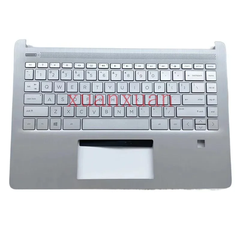 Новая клавиатура с крышкой упора для рук для HP TPN-Q221 14-DQ 14-FQ L61507-001 серебристая
Новая клавиатура с крышкой упора для рук для HP TPN-Q221 14-DQ 14-FQ L61507-001 серебристая