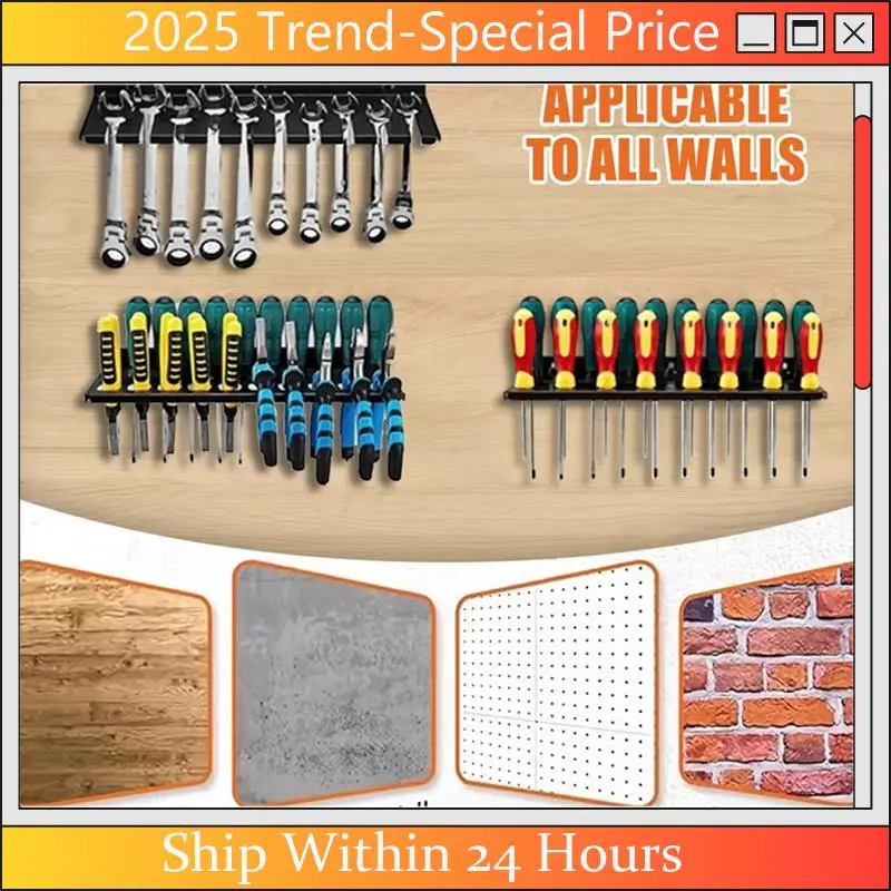 A61Z Deals Rail Rack Garage Workshop Storage Holder Hardware Tool Hanger Tool Organizer Screwdriver Holder
A61Z Deals Rail Rack Garage Workshop Storage Holder Hardware Tool Hanger Tool Organizer Screwdriver Holder