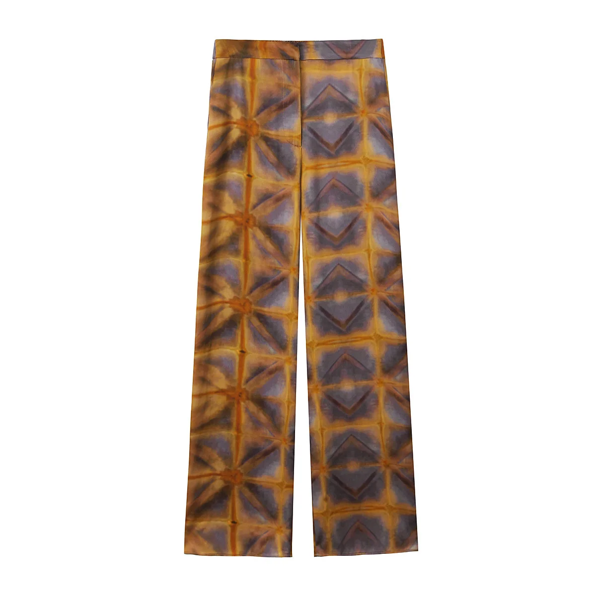 TRAFZA Fashion Woman Chic Folds Loose Casual High Waist Slim Trousers Women Vintage Print Zipper Wide Leg Pants Streetwear Traf
TRAFZA Fashion Woman Chic Folds Loose Casual High Waist Slim Trousers Women Vintage Print Zipper Wide Leg Pants Streetwear Traf