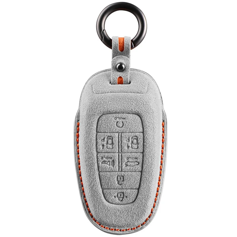 For Genesis G80GV70G70 B Alcantara Flip Fur Three-dimensional Key Cover Car Key Bag Modified Car Supplies
For Genesis G80GV70G70 B Alcantara Flip Fur Three-dimensional Key Cover Car Key Bag Modified Car Supplies