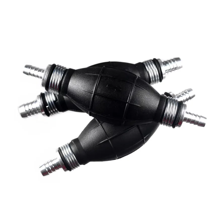 6mm Manual Fuel Pump Pipeline Rubber Aluminum Hand Primer Bulb Oil Gasoline Petrol Diesel Liquid Automobile Ship Transfer Pump
6mm Manual Fuel Pump Pipeline Rubber Aluminum Hand Primer Bulb Oil Gasoline Petrol Diesel Liquid Automobile Ship Transfer Pump