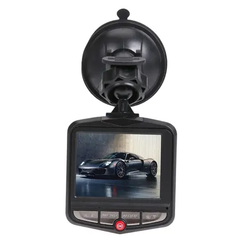 2.4 Inch LCD Screen Car DVR Dash Cam HD 1080P Suction Cup Car DVR Night Vision Driver Recorder Motion Detection G-Sensor