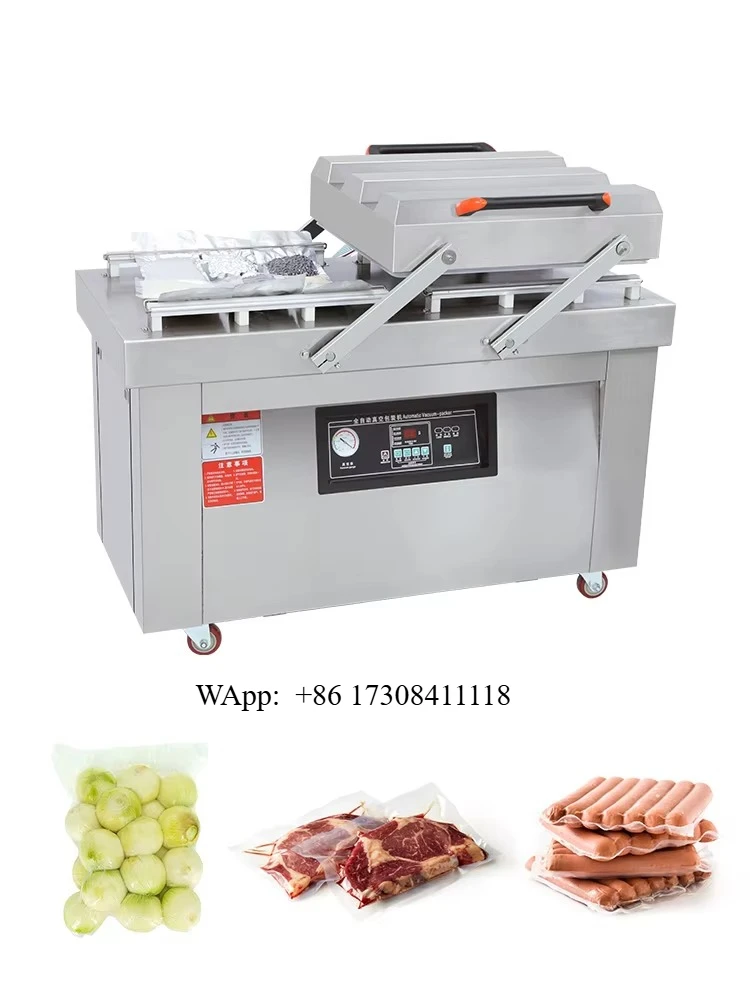DZ - 500 Commercial Double Chamber Vacuum Sealer Fresh Steak Preservation Vacuum Machine
DZ - 500 Commercial Double Chamber Vacuum Sealer Fresh Steak Preservation Vacuum Machine
