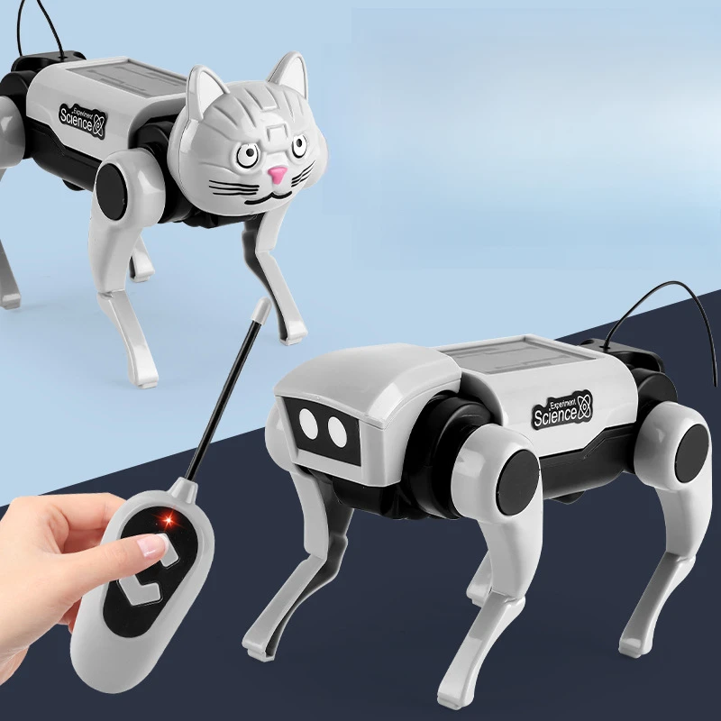 Robot Children's Remote Control Mechanical Dog Toy Science Teaching Diy Assembling Model Electric Set Toys for Boys Kids Gift
Robot Children's Remote Control Mechanical Dog Toy Science Teaching Diy Assembling Model Electric Set Toys for Boys Kids Gift