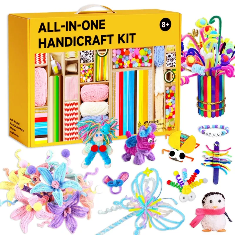 Children's Handmade Puzzle Toy Material Package Creative DIY Toy Set Ornaments
Children's Handmade Puzzle Toy Material Package Creative DIY Toy Set Ornaments