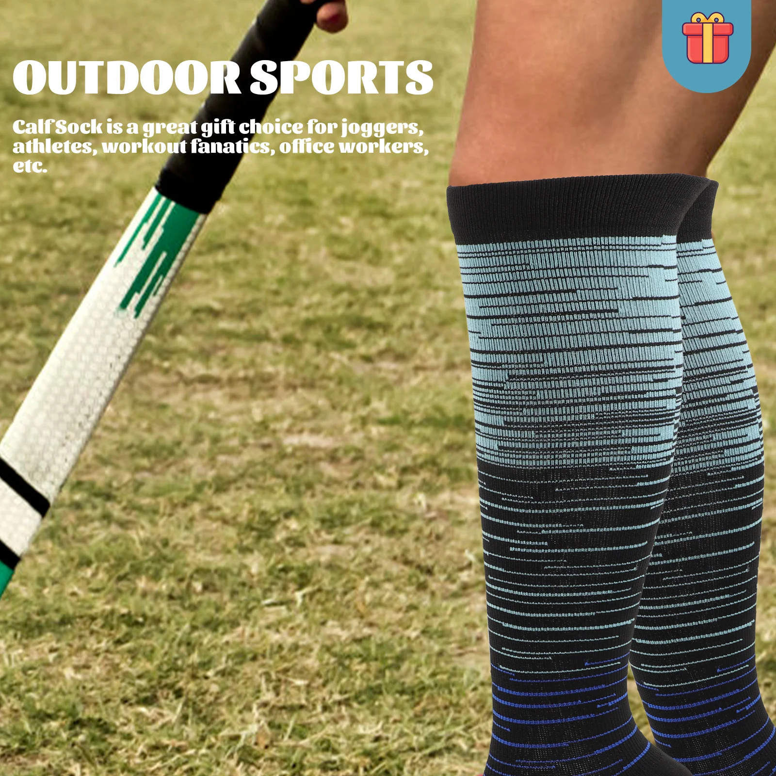 2Pairs Mixed Color Sports Calf Socks Soccer Stockings Unisex Compression Socks Running Biking Outdoor Sports Supplies
2Pairs Mixed Color Sports Calf Socks Soccer Stockings Unisex Compression Socks Running Biking Outdoor Sports Supplies