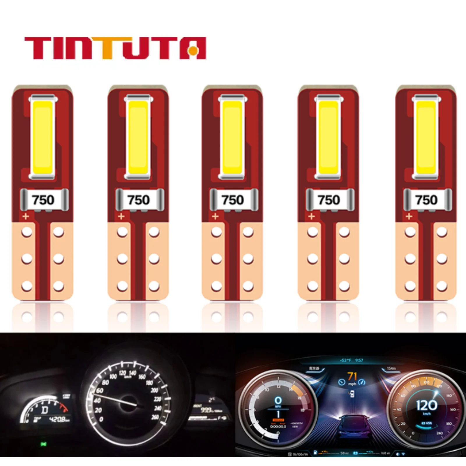 20/50/100pcs T5 W3W LED Bulbs Car Interior Lights Canbus Dashboard Warming Indicator Wedge Auto Instrument Lamp 2SMD CSP 12V 
20/50/100pcs T5 W3W LED Bulbs Car Interior Lights Canbus Dashboard Warming Indicator Wedge Auto Instrument Lamp 2SMD CSP 12V