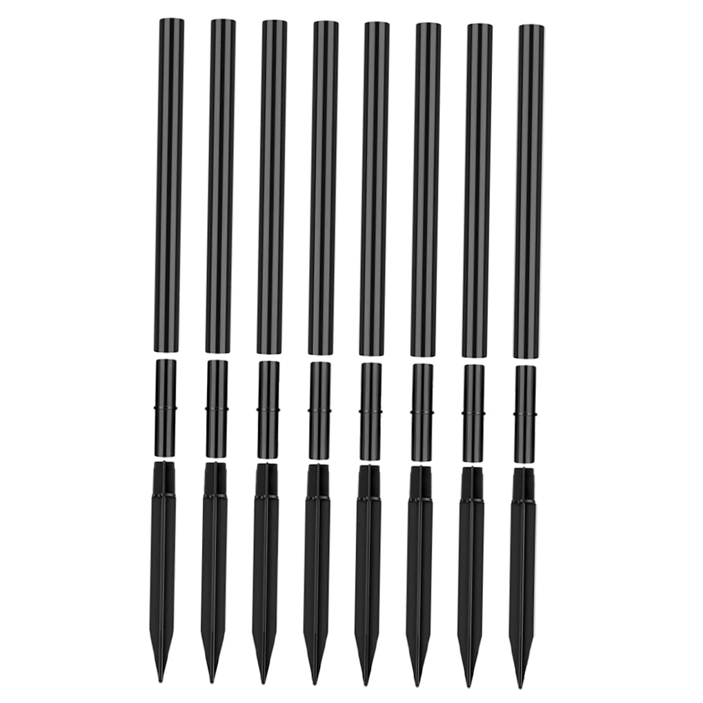 8 Sets Garden Lights Lamp Street Replacement Pile Stakes Solar Ground Spike Parts Black Landscape Lighting Accessories
8 Sets Garden Lights Lamp Street Replacement Pile Stakes Solar Ground Spike Parts Black Landscape Lighting Accessories