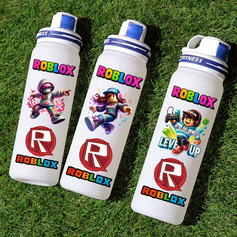 1000ML Roblox Game Matte Scale Water Cup Robot Graffiti DynaBlocks Drinking Bottle White Plastic Cup Anime Gourde Birthday Gift
1000ML Roblox Game Matte Scale Water Cup Robot Graffiti DynaBlocks Drinking Bottle White Plastic Cup Anime Gourde Birthday Gift