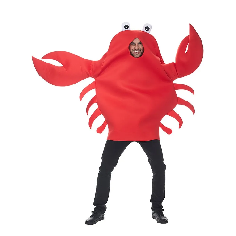 Хэллоуин для взрослых, большой костюм краба, забавный маскарадный костюм краба, женский этнический сценический костюм, новинка осени 2023 г.
Хэллоуин для взрослых, большой костюм краба, забавный маскарадный костюм краба, женский этнический сценический костюм, новинка осени 2023 г.