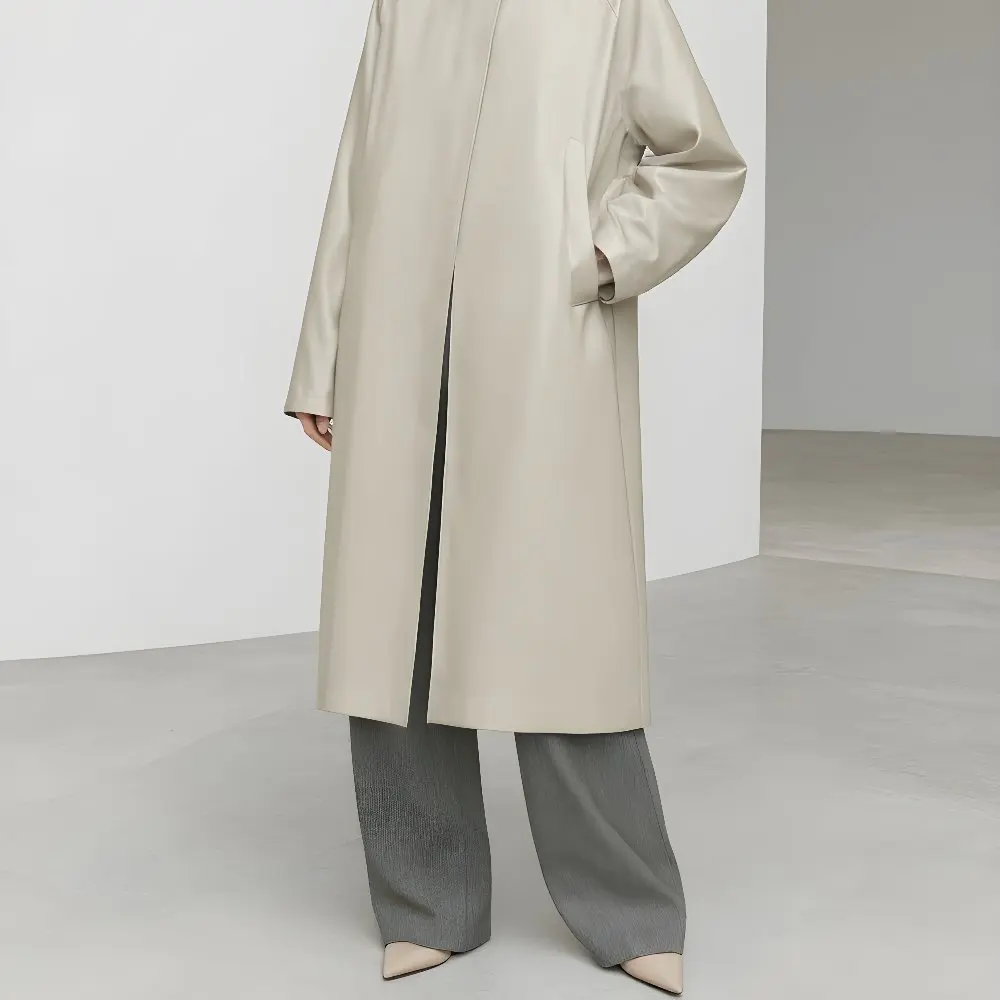 Autumn Winter Casual Style Women's Coat No Decoration Fashionable Upperwear for Ladies
Autumn Winter Casual Style Women's Coat No Decoration Fashionable Upperwear for Ladies