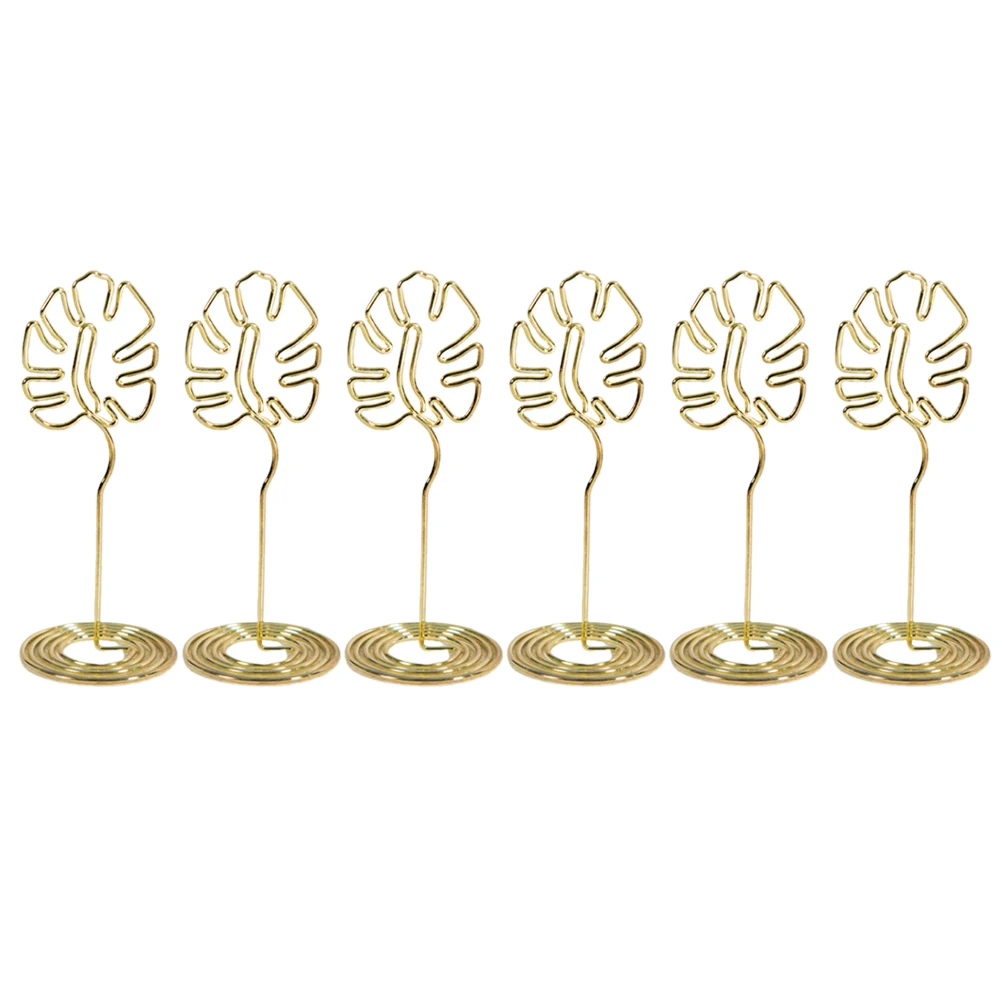 6 Pcs Card Holder Memo Holder Monstera Desk Accessories Sturdy Tabletop Decorations Wedding Supplies Memo Clip
6 Pcs Card Holder Memo Holder Monstera Desk Accessories Sturdy Tabletop Decorations Wedding Supplies Memo Clip