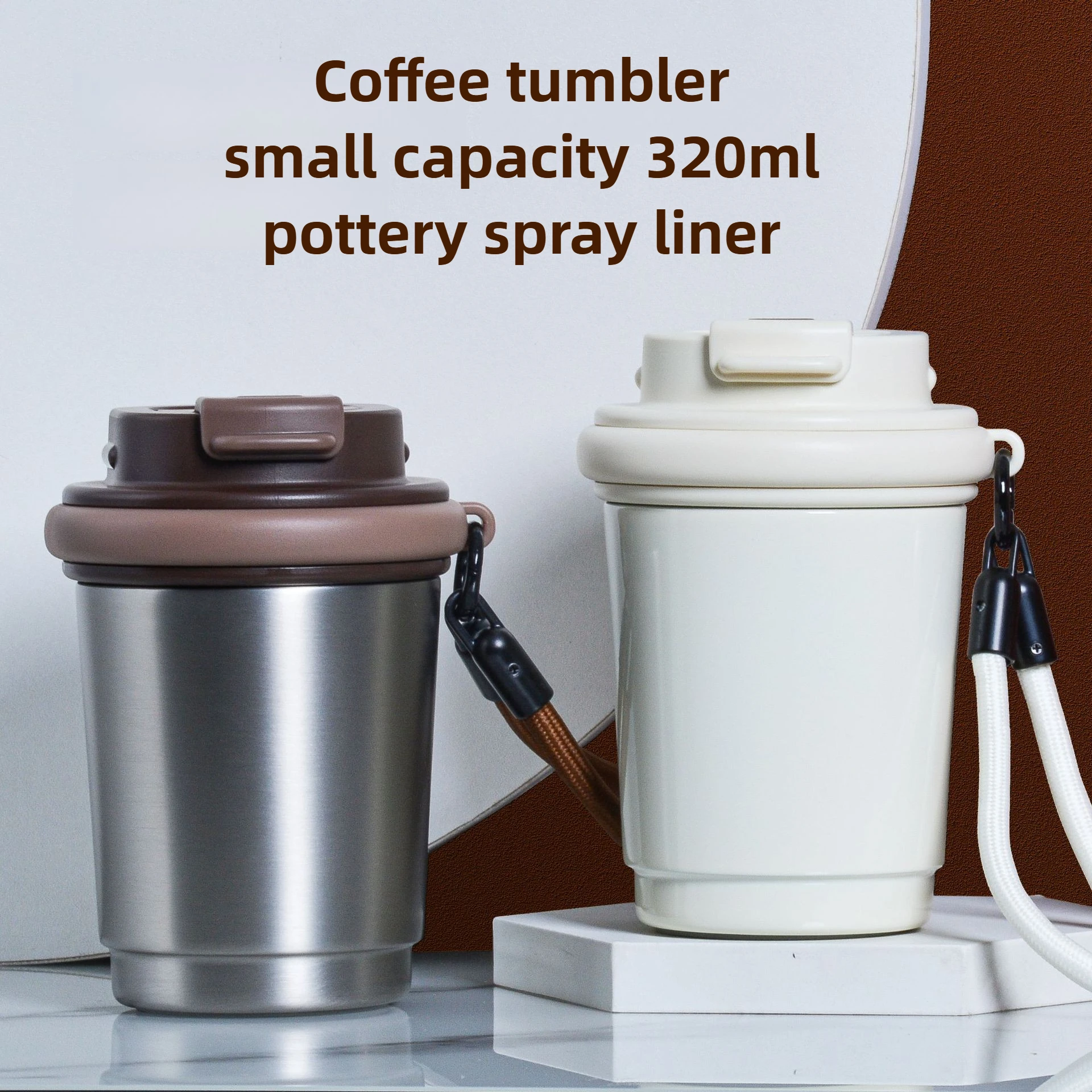 320ml Mini Compact Portable High-color Value Light Luxury Ceramic inner shell 316 Stainless Steel Insulation Coffee Cup Fashion
320ml Mini Compact Portable High-color Value Light Luxury Ceramic inner shell 316 Stainless Steel Insulation Coffee Cup Fashion