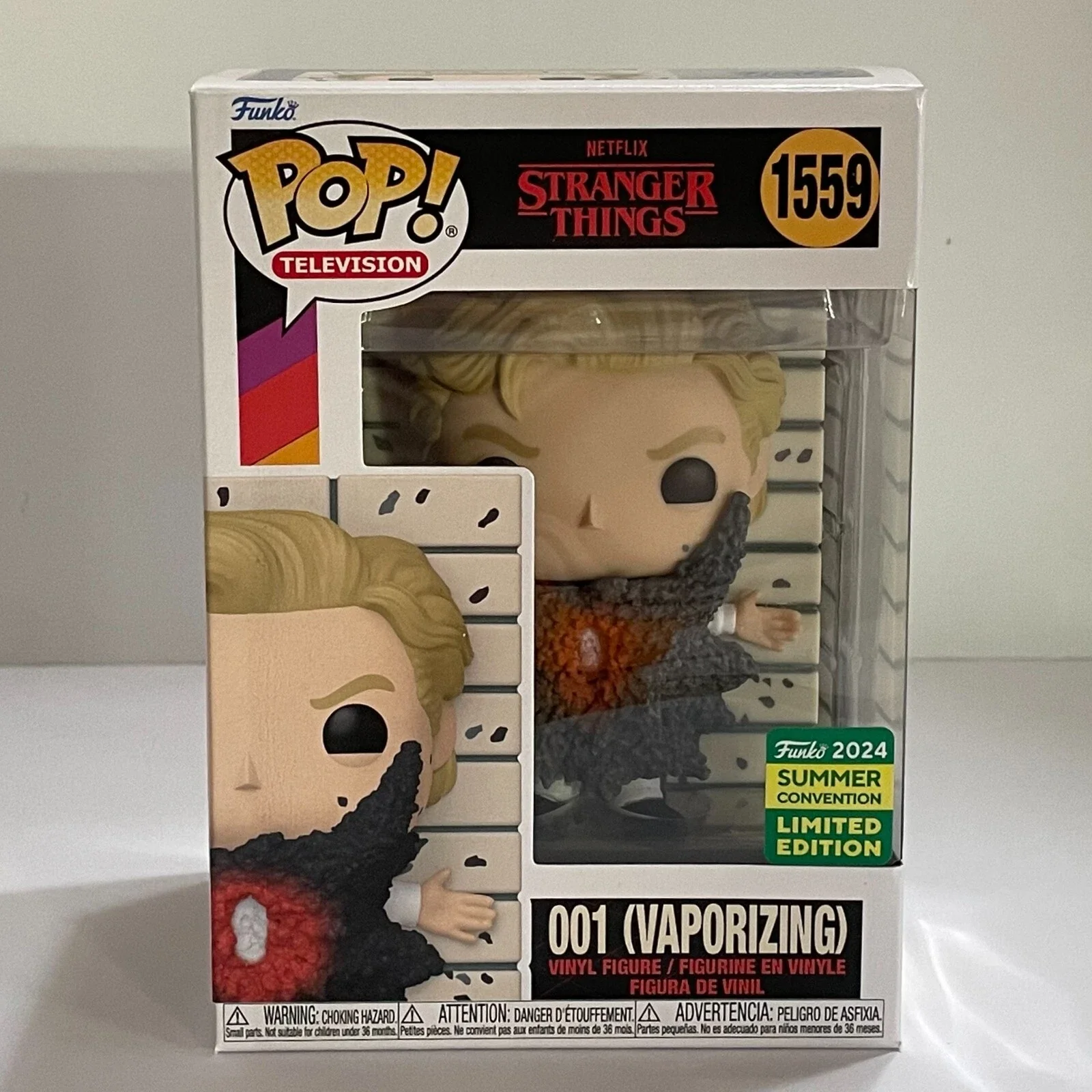 Виниловая фигурка «Очень странные дела» (паривание) # 1559 Funko Pop, натуральная фигурка, ограниченная серия, коллекционное украшение, подарок для фанатов
Виниловая фигурка «Очень странные дела» (паривание) # 1559 Funko Pop, натуральная фигурка, ограниченная серия, коллекционное украшение, подарок для фанатов