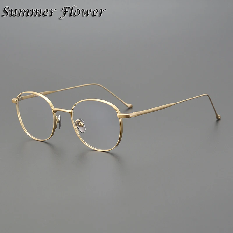 Super Quality Eyewear Optical Glasses Women Round Pure Titan Frame Men Prescription Minus Glasses Trend Retro Glasses for Teens
Super Quality Eyewear Optical Glasses Women Round Pure Titan Frame Men Prescription Minus Glasses Trend Retro Glasses for Teens