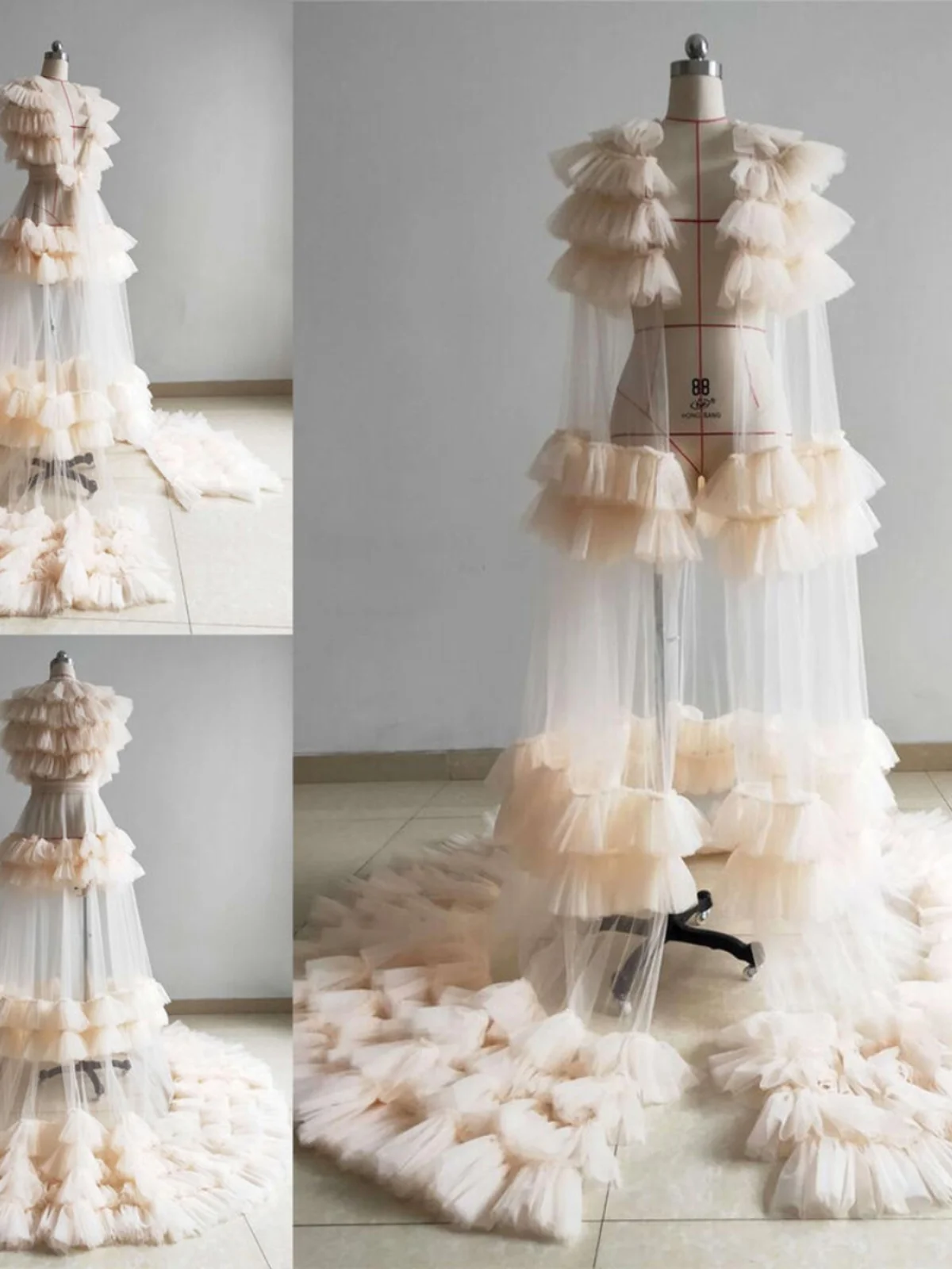 New Ladies Maternity Dress Simple Versatile Multi-Layer Pure Silk Thin Summer Cake Skirt Long Dress High Waist Color
New Ladies Maternity Dress Simple Versatile Multi-Layer Pure Silk Thin Summer Cake Skirt Long Dress High Waist Color