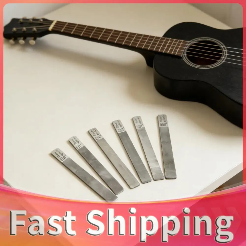 6Pcs Fret Crowning Files Alloy Pillow File Guitar Nut Frets Cleaning Tools for Electric Acoustic Guitars & Bass Care
6Pcs Fret Crowning Files Alloy Pillow File Guitar Nut Frets Cleaning Tools for Electric Acoustic Guitars & Bass Care