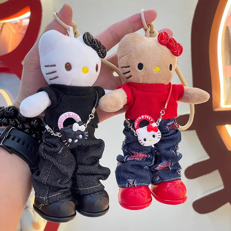 Модный плюшевый брелок-подвеска Hello Kitty с длинными ногами в стиле Y2K, милый кукольный аксессуар для рюкзака, модный декор, подарок
Модный плюшевый брелок-подвеска Hello Kitty с длинными ногами в стиле Y2K, милый кукольный аксессуар для рюкзака, модный декор, подарок