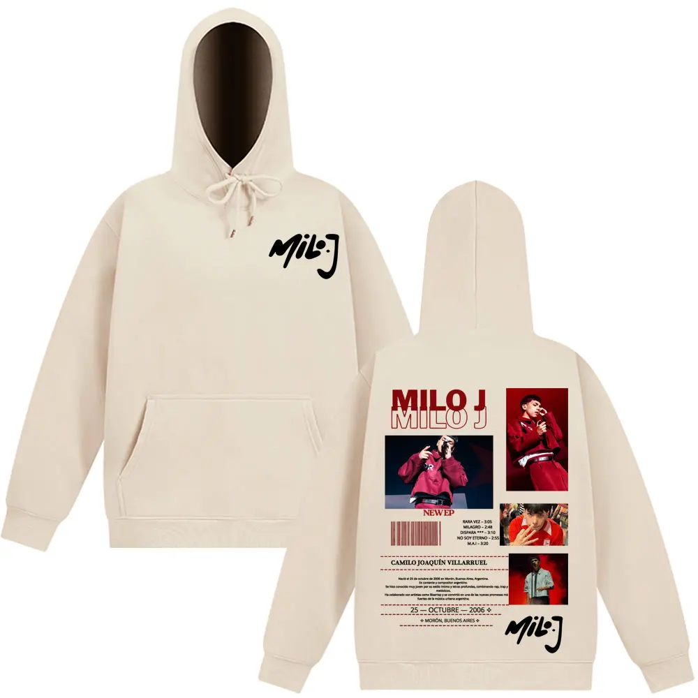 Худи с символикой альбомного тура Rapper Milo J 2026, повседневная хлопковая толстовка унисекс, модный пуловер в стиле хип-хоп, свободная повседневная толстовка, уличная одежда
Худи с символикой альбомного тура Rapper Milo J 2026, повседневная хлопковая толстовка унисекс, модный пуловер в стиле хип-хоп, свободная повседневная толстовка, уличная одежда
