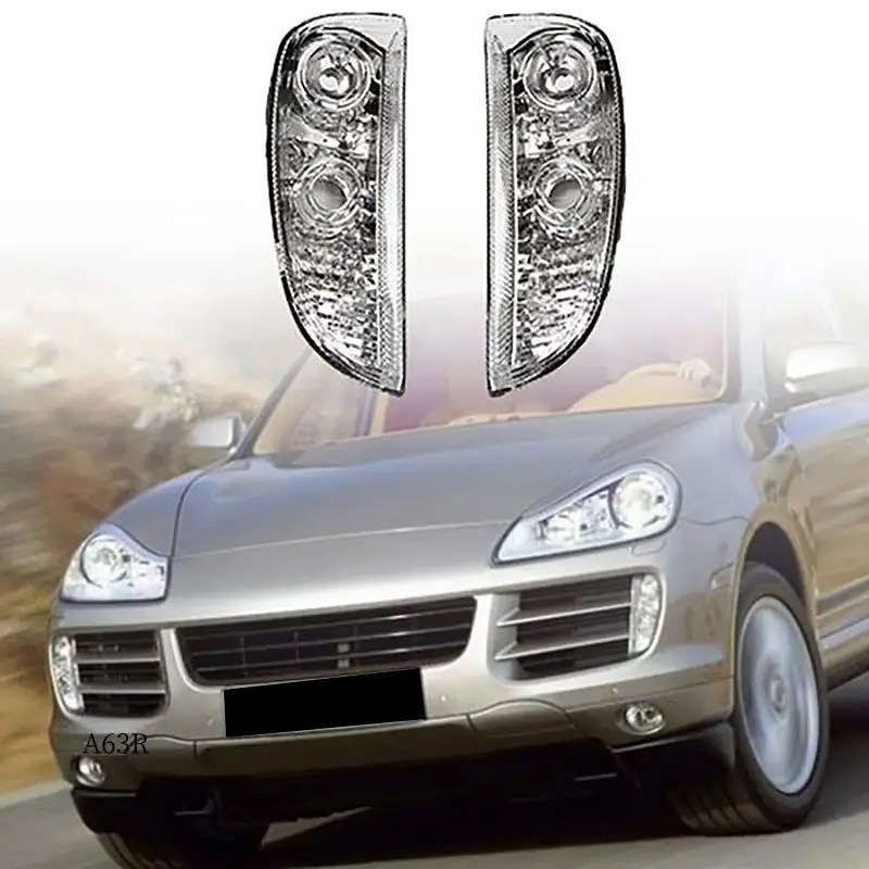 AR-Car Front Bumper DRL Turn Signal Fog Light Lamp Fit For-Porsche Cayenne 2007 2008 2009 2010
AR-Car Front Bumper DRL Turn Signal Fog Light Lamp Fit For-Porsche Cayenne 2007 2008 2009 2010