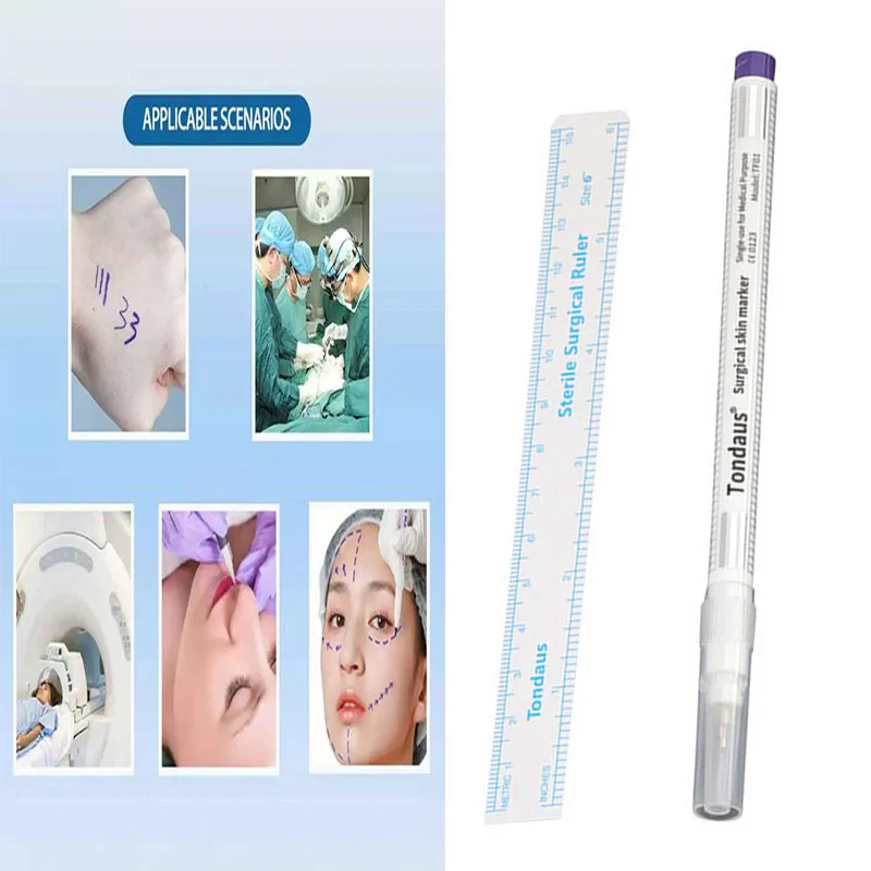 1 шт., маркер для татуировки бровей, ручка для кожи с линейкой, перманентный макияж, белые медицинские стерильные хирургические принадлежности для микроблейдинга
1 шт., маркер для татуировки бровей, ручка для кожи с линейкой, перманентный макияж, белые медицинские стерильные хирургические принадлежности для микроблейдинга