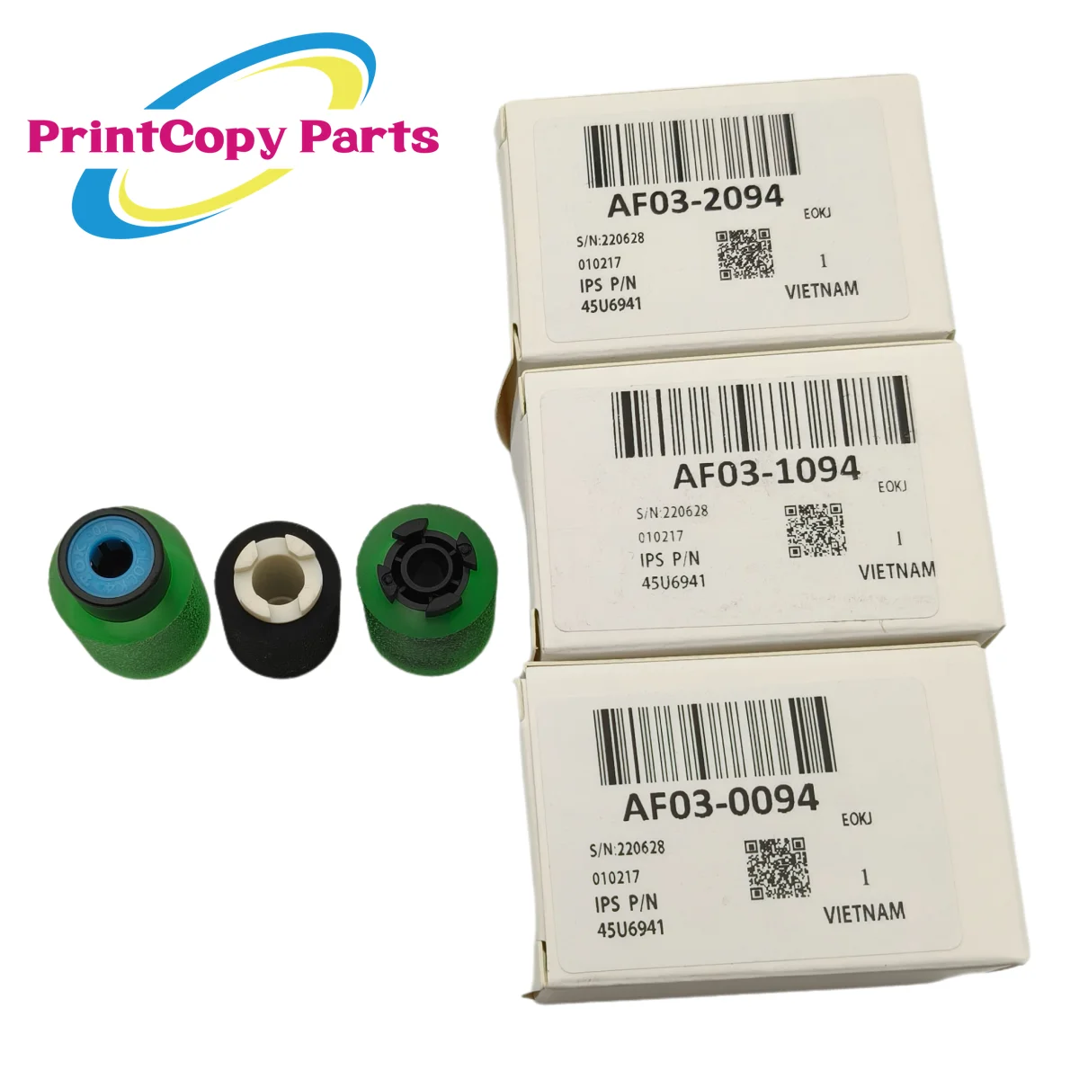 5Sets AF03-0094 AF03-1094 AF03-2094 Separation Pickup Feed Roller for Ricoh MP C3003 C3503 C4503 C5503 2554 3054 3554 4055 6055
5Sets AF03-0094 AF03-1094 AF03-2094 Separation Pickup Feed Roller for Ricoh MP C3003 C3503 C4503 C5503 2554 3054 3554 4055 6055
