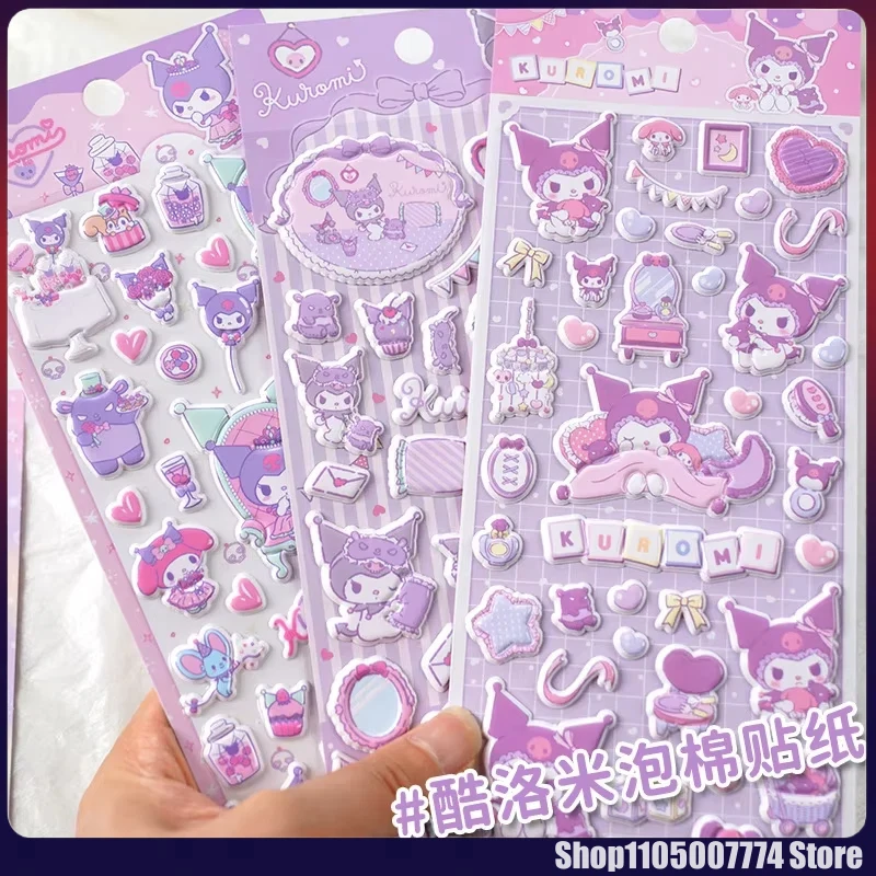 4pcs Kawaii Kuromi 3d Bubble Stickers Sakura Creative Girl'S Diy Phone Case Camera Decoration Children'S Reward Toy
4pcs Kawaii Kuromi 3d Bubble Stickers Sakura Creative Girl'S Diy Phone Case Camera Decoration Children'S Reward Toy
