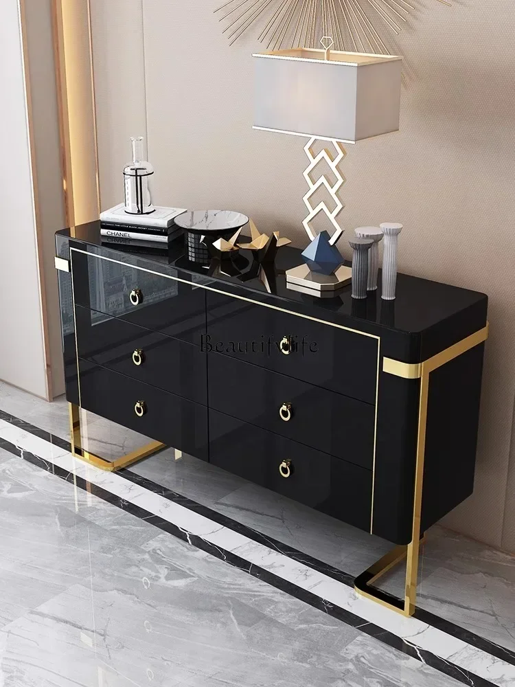 Household Entrance Cabinet Household Living Room Tea and Wine Storage Wall Curio Cabinet
Household Entrance Cabinet Household Living Room Tea and Wine Storage Wall Curio Cabinet
