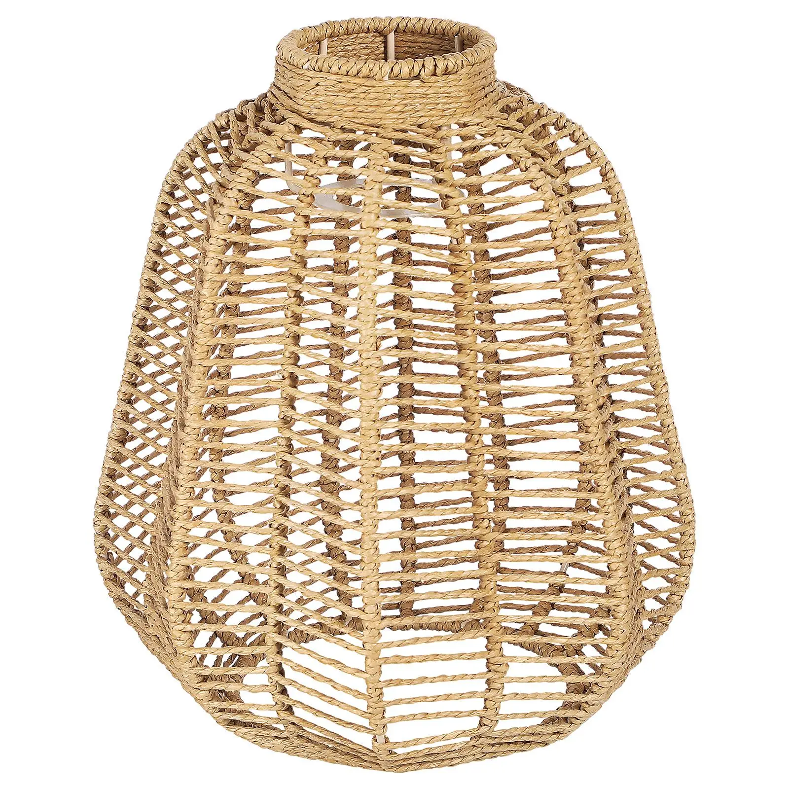 Woven Lamp Shade Rattan Style Sturdy Shape Exquisite Workmanship Easy Assembly Versatile Use Pendant Light Shade Replacement For
Woven Lamp Shade Rattan Style Sturdy Shape Exquisite Workmanship Easy Assembly Versatile Use Pendant Light Shade Replacement For