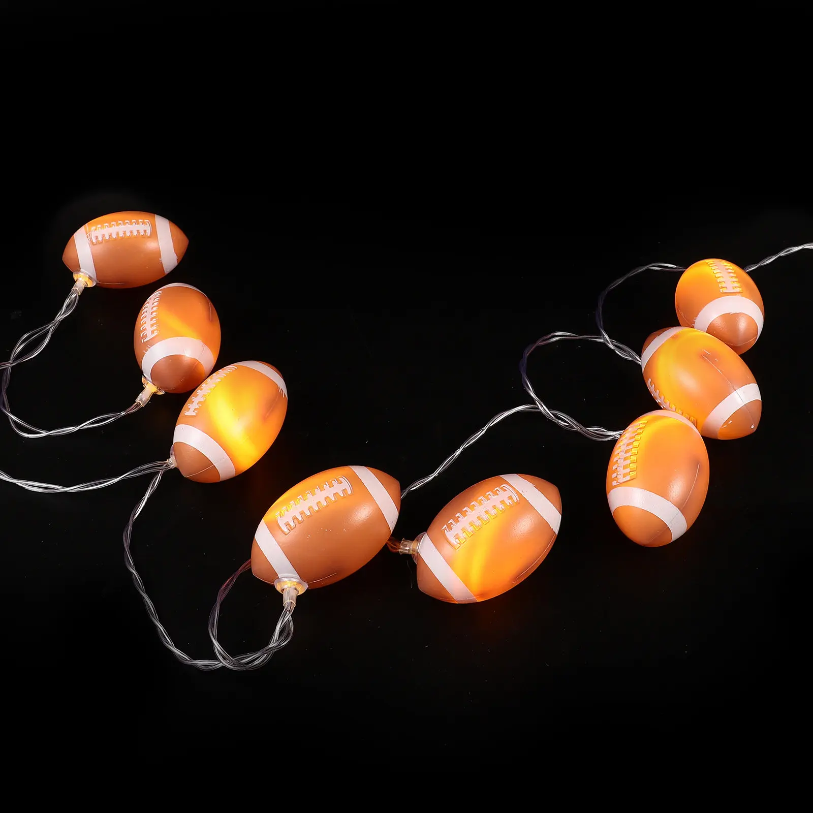 Rugby String Light Warm LED Rugby Themed Party Decorations Powered Sports Ball String Light for Garden Bedroom Wall
Rugby String Light Warm LED Rugby Themed Party Decorations Powered Sports Ball String Light for Garden Bedroom Wall