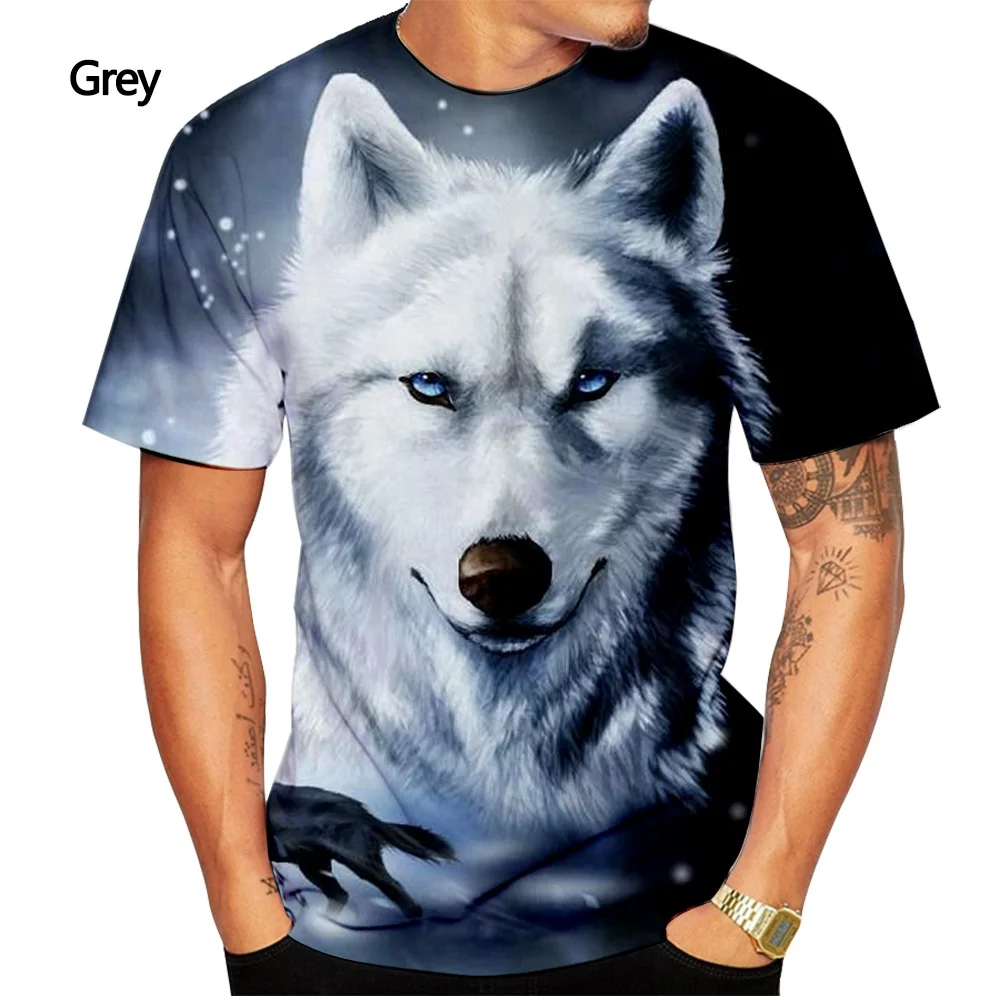 3D Starry Wolf T Shirt For Men Vintage O-Neck Short Sleeve Tops Animal Casual Men's T-shirts Oversized Tees Shirt Man Clothing
3D Starry Wolf T Shirt For Men Vintage O-Neck Short Sleeve Tops Animal Casual Men's T-shirts Oversized Tees Shirt Man Clothing