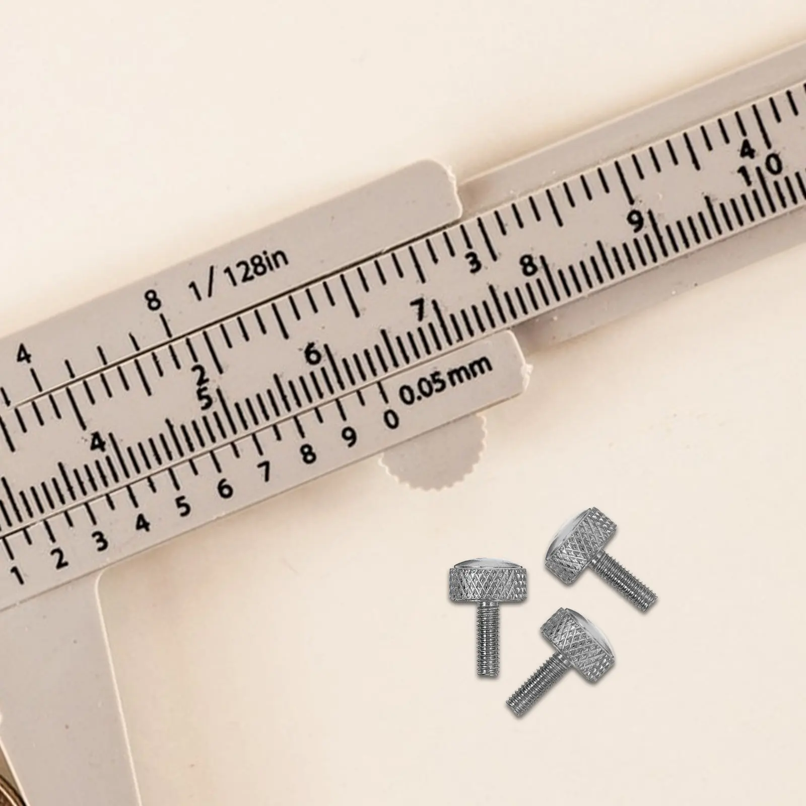 10Pcs Vernier Calipers Accessories Knurled Thumb Screws M2.5 Metal Fasteners Precision Engineering Universal Compatibility
10Pcs Vernier Calipers Accessories Knurled Thumb Screws M2.5 Metal Fasteners Precision Engineering Universal Compatibility