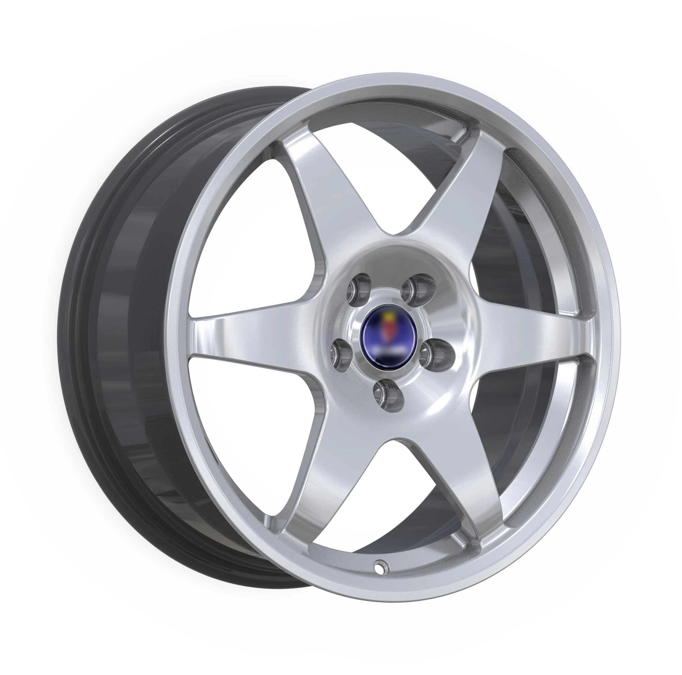 Silver Retro Six-Spoke 18-23 Wheels for Saab Lightweight Aluminium Alloy Polished Finish 19-20 Model 93 95 9000
Silver Retro Six-Spoke 18-23 Wheels for Saab Lightweight Aluminium Alloy Polished Finish 19-20 Model 93 95 9000