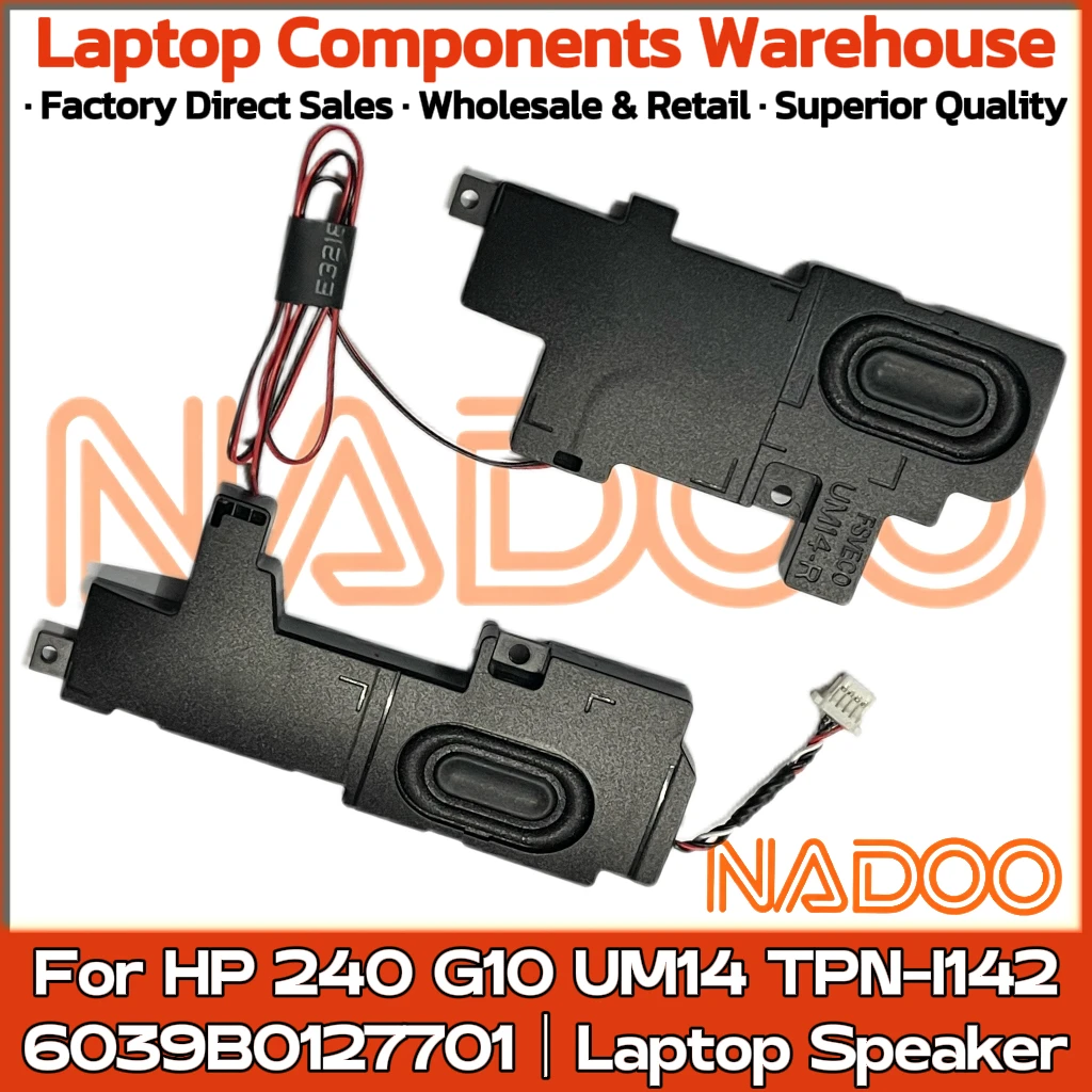 Новый оригинальный аудиодинамик для ноутбука HP 240 G10 TPN-I142 UM14, встроенный динамик, аудио 6039B0127701
Новый оригинальный аудиодинамик для ноутбука HP 240 G10 TPN-I142 UM14, встроенный динамик, аудио 6039B0127701